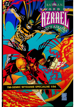 Batman wydanie specjalne numer 1 Miecz Azraela