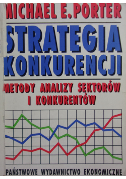Strategia konkurencji Metody analizy sektorów i konkurentów