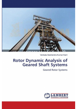 Rotor Dynamic Analysis of Geared Shaft Systems