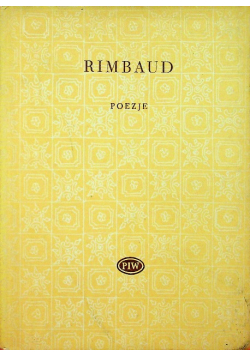Rimbaud Poezje