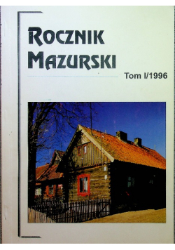 Rocznik Mazurski tom I