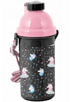 Bidon Unicorn Black PP22UN-3021 PASO