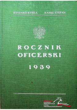 Rocznik oficerski 1939
