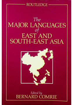 The major Languages of east and south east Asia