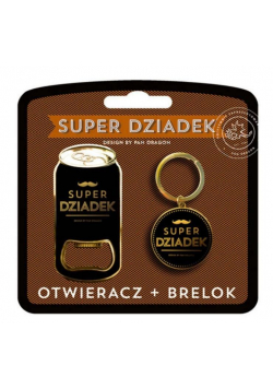 Zestaw brelok + otwieracz So Macho-Dziadek