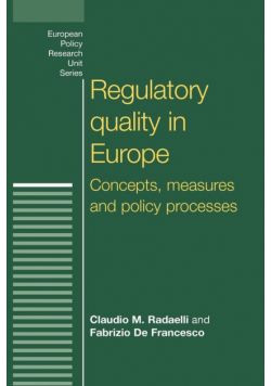 Regulatory quality in Europe