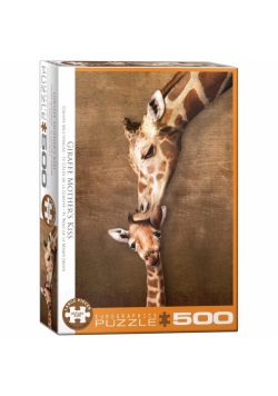 Puzzle 500 Rodzinka żyraf XXL