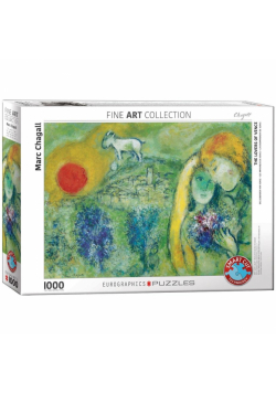 Puzzle 1000 Kochankowie w Wenecji, Marc Chagall