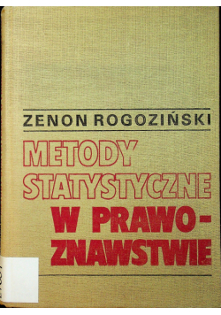 Metody statystyczne w prawoznawstwie