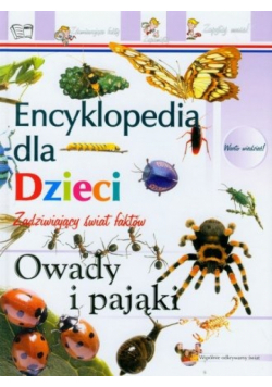 Owady i pająki Encyklopedia dla dzieci