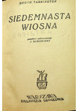 Siedemnasta wiosna 1937 r