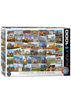 Puzzle 1000 Globetrotter, Zamki i pałace