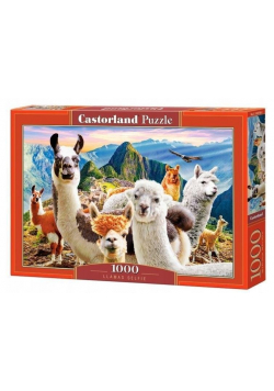 Puzzle 1000 el.  C-104758-2 Llamas Selfie