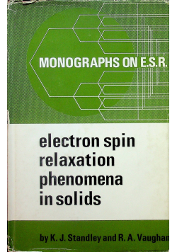 Electron Spin Relaxation Phenomena in Solids