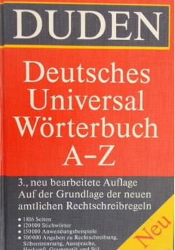 Deutsches Universal Worterbuch A-Z