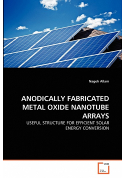 Anodically Fabricated Metal Oxide Nanotube Arrays