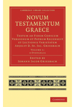 Novum Testamentum Graece - Volume 1