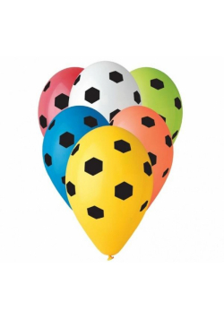 Balony premium Piłka nożna 31cm 5szt