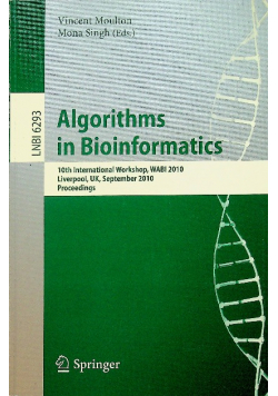 Algorithms in Bioinformatics 10th International Workshop