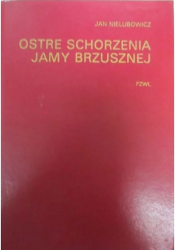 Ostre Schorzenia Jamy Brzusznej