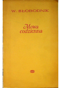 Mowa codzienna z autografem autora
