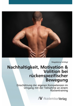 Nachhaltigkeit, Motivation & Volition bei rückenspezifischer Bewegung