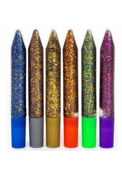 Brokat w kleju Shiny 01 6 x 10ml - Confetti