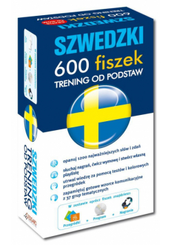 Szwedzki 600 fiszek. Trening od podstaw
