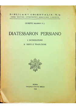 Diatessaron Persiano