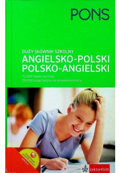Duży słownik szkolny angielsko - polski polsko - angielski