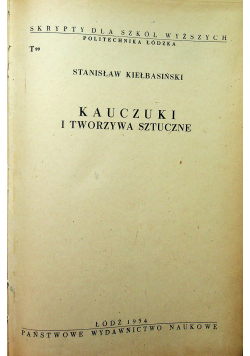 Kauczuki i tworzywa sztuczne