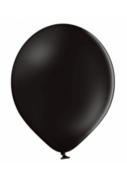 Balony B85 pastelowe czarne 27cm 100szt