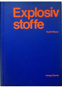 Explosivstoffe