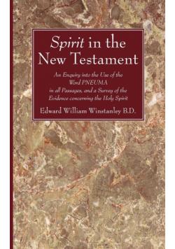 Spirit in the New Testament