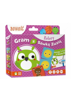 Gram z Sówką Zuzią. Kolory (Książka + gra)