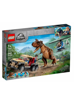 Lego JURRASIC WORLD 76941 Pościg za karnotaurem