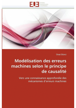 Modélisation des erreurs machines selon le principe de causalité