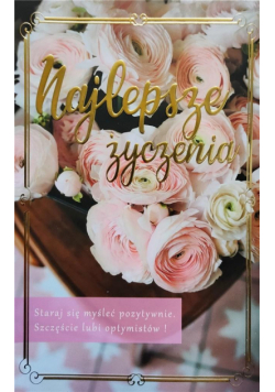 Karnet Najlepsze życzenia 2K - 059