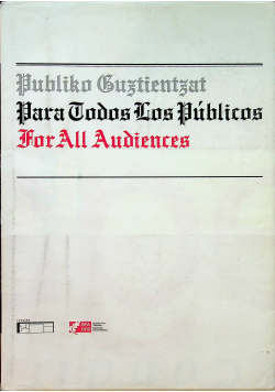 Publiko guztientzat para todos los publicos