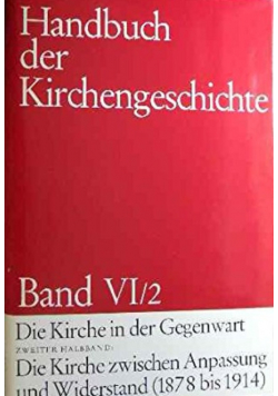 Handbuch der Kirchengeschichte Band VI/2