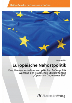Europäische Nahostpolitik