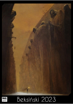 Kalendarz 2023 - Beksiński wzór 4 A3