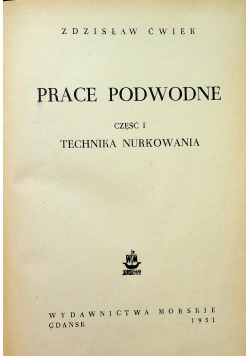 Prace podwodne Technika nurkowania