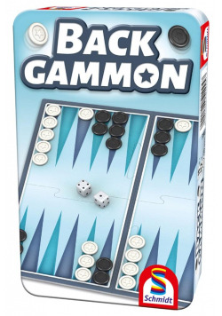 Backgammon (w metalowej puszce)