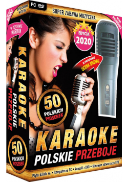 Karaoke Polskie przeboje edycja 2020 z mikrofonem (PC-DVD)