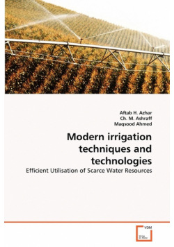 Modern irrigation techniques and technologies