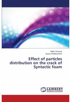 Effect of Particles Distribution on the Crack of Syntactic Foam
