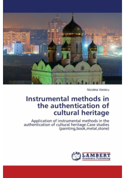 Instrumental methods in the authentication of cultural heritage