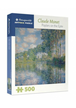 Puzzle 500 Topole nad jeziorem, Claude Monet
