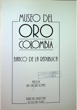 Museo del oro Colombia